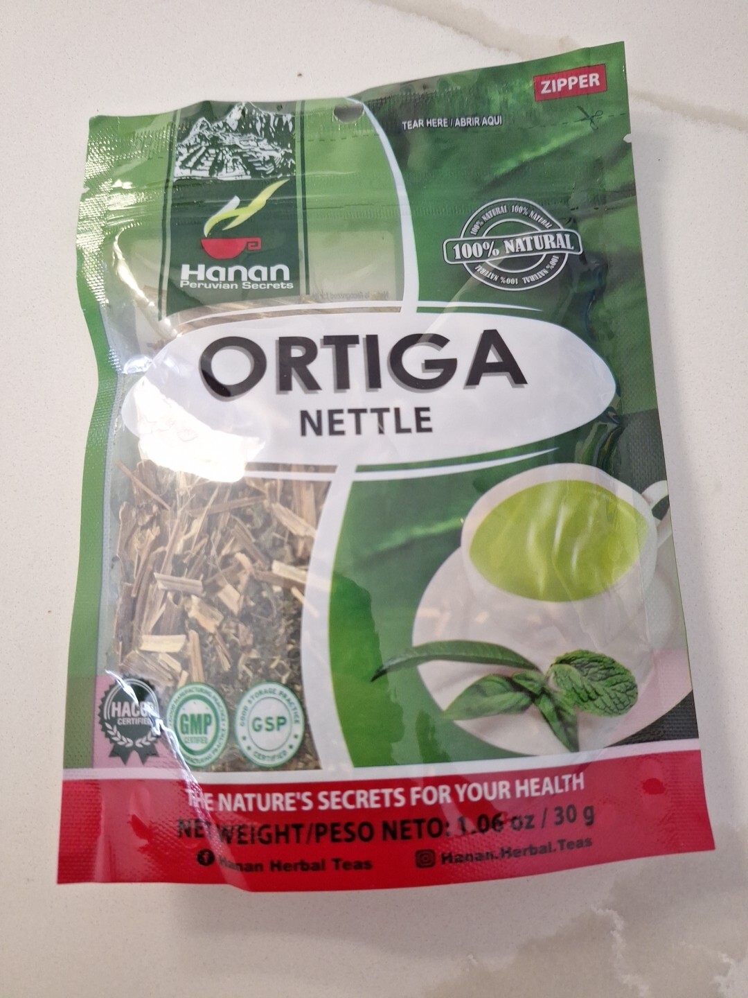 Nettle (Ortiga) Loose Herbal Tea 1.4 oz (30g) Dried Stinging Nettle Root Leaf