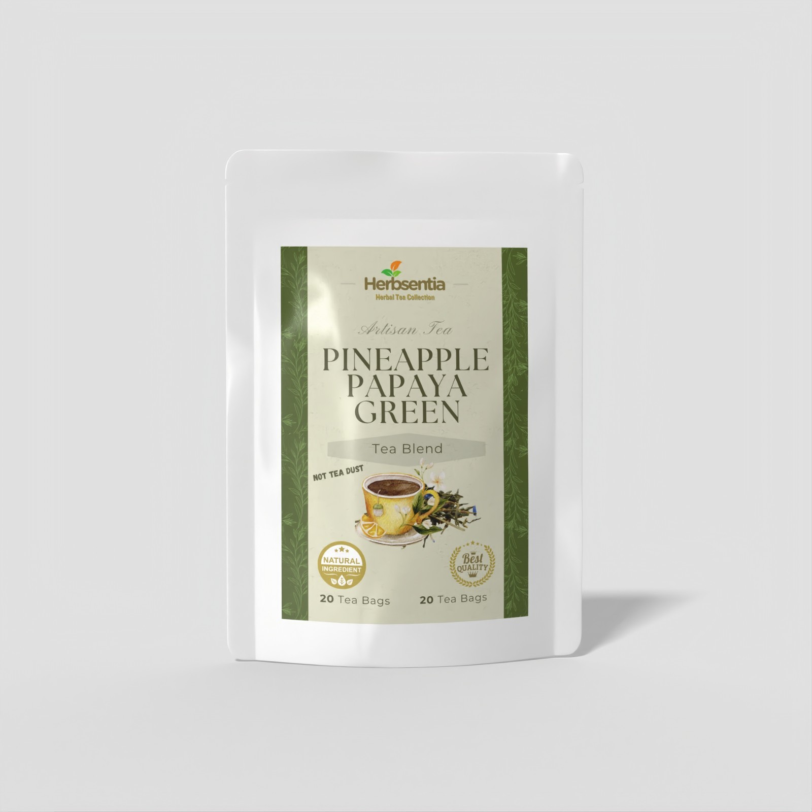 Pineapple Papaya Green Tea