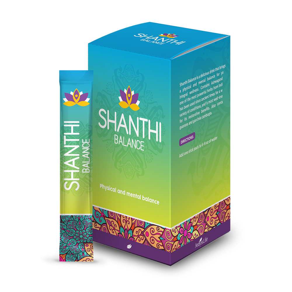 Ardyss NEW SHANTHI BALANCE Stress Relief, appetite control w/ Ashawagandha India