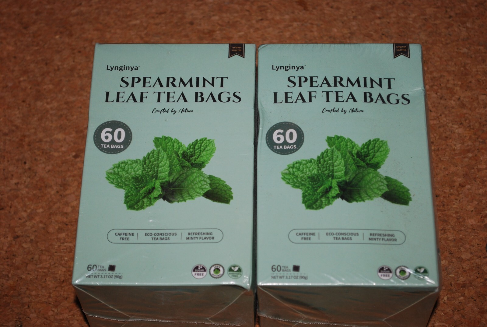 Lynginya 40 Chrysanthemum & Cassia, 120 Dandelion Root or 120 Spearmint Tea Bags
