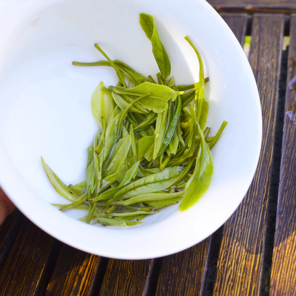 Premium Organic Anji White Tea Baicha An Ji Bai Pian Spring Chinese Green Tea