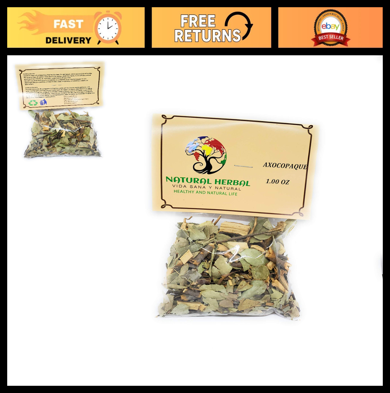 Herbal Tea – 1 oz Loose Leaf, Natural Wellness Blend, Organic Herbal Infusion