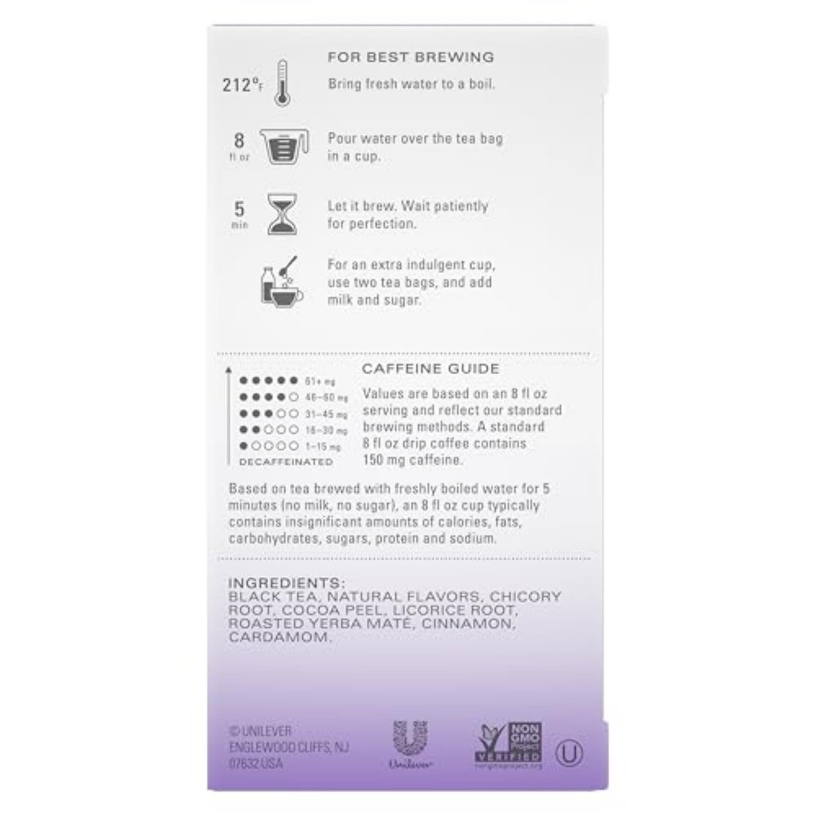 Dessert Delights Vanilla Bean Macaron Tea Bags, Sugar and Zero Calories, 90 T…