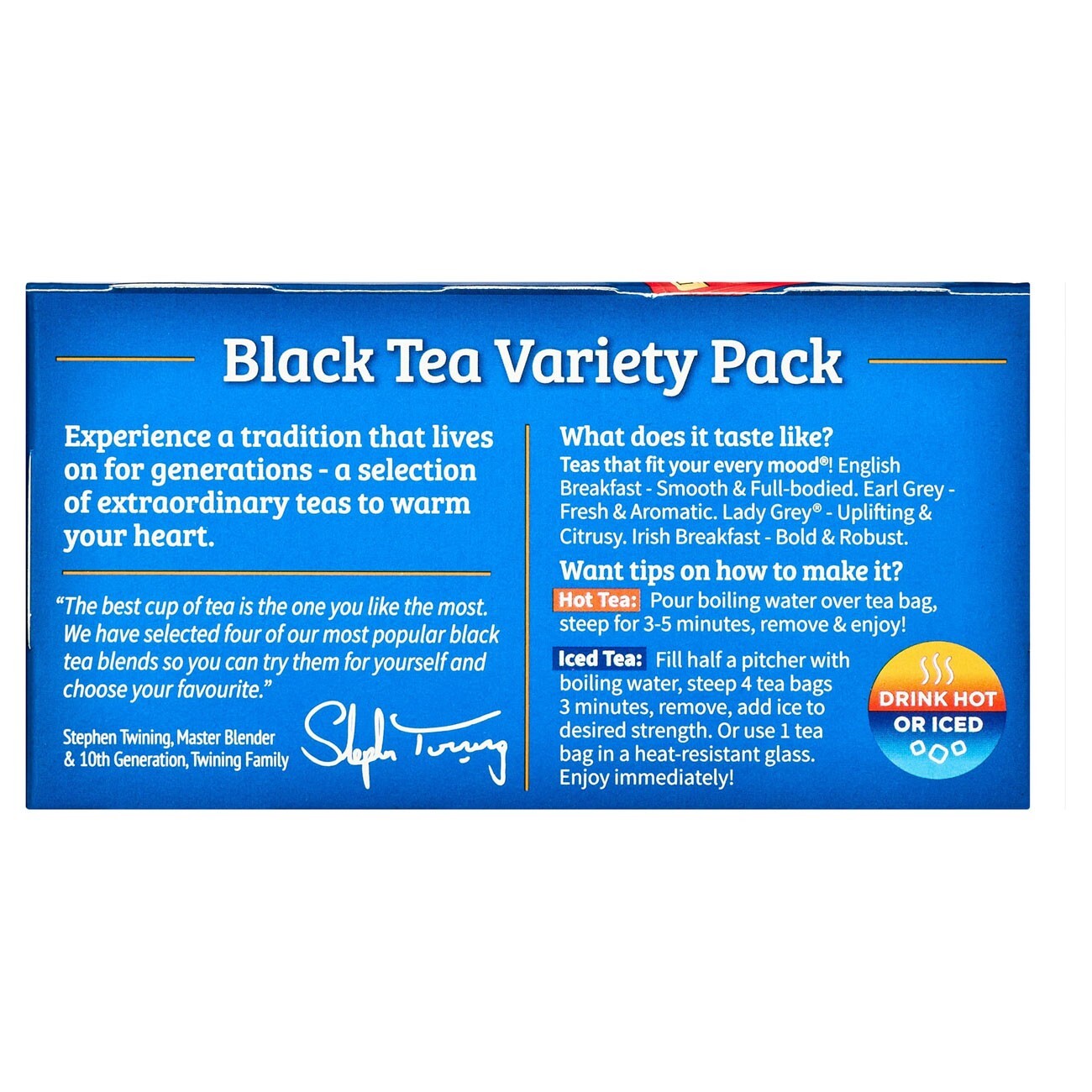 Twinings Black Tea Variety Pack – 20 tea bags (Pack of 3)