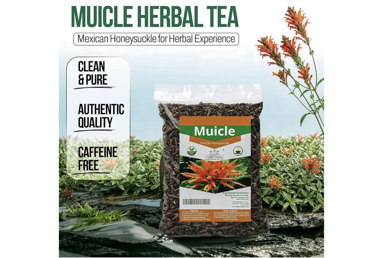 Muicle Mexican Honeysuckle 4.1 oz Herbal Tea 100% Natural Herbs (T-56)