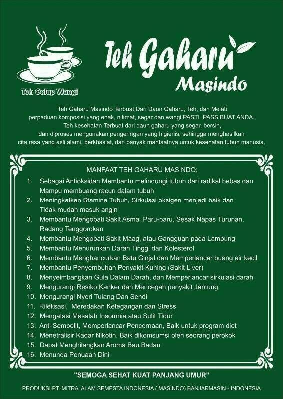 2x Natural Herbal Gaharu/Agarwood/Oudh tea from Indonesia