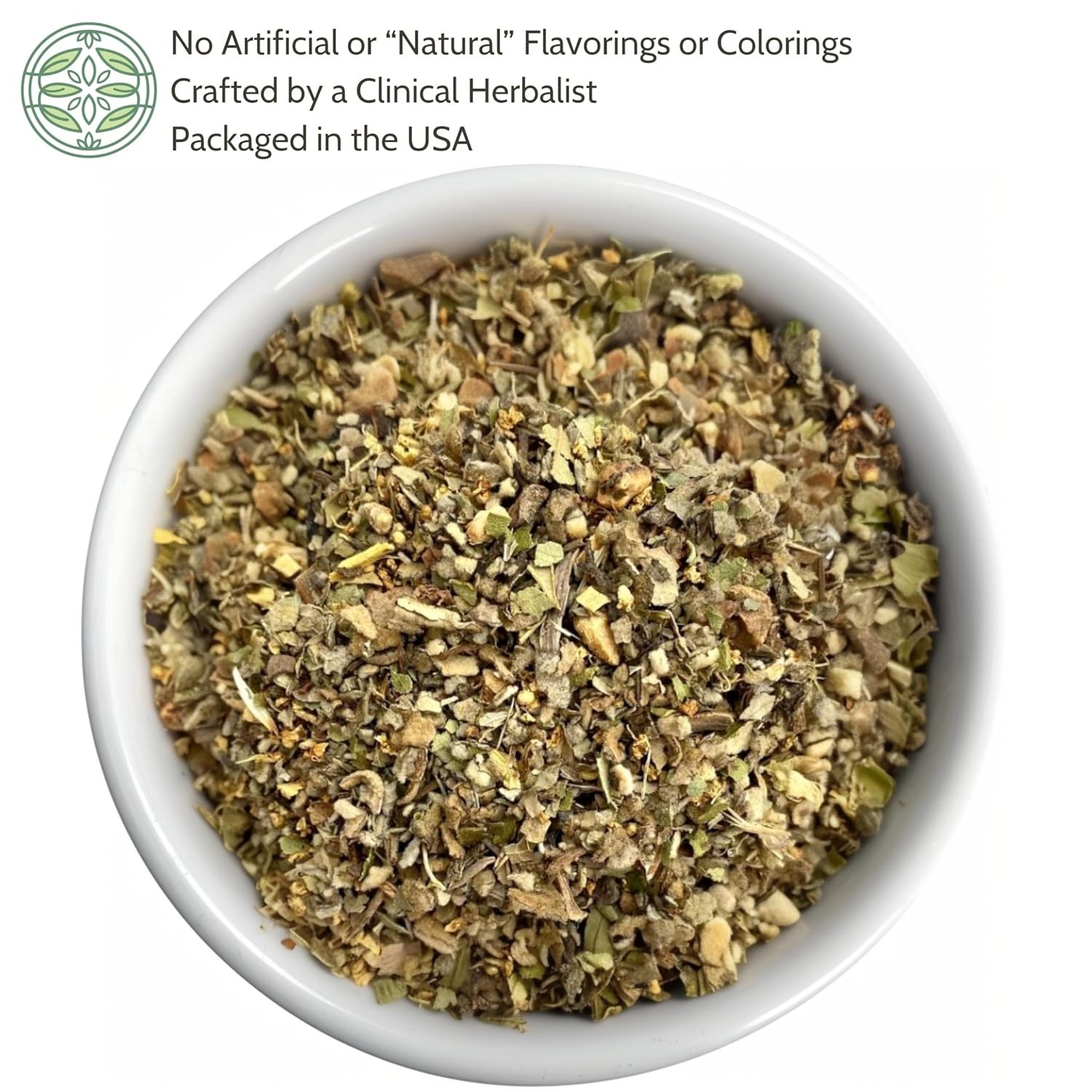 Organic Herbal Lung Tea for Respiratory Support with Mullein and Ginger