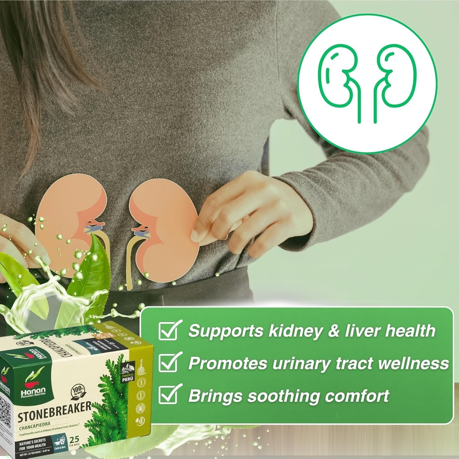 Stonebreaker Tea 100 Teabags – Gall & Digestive Health Blend