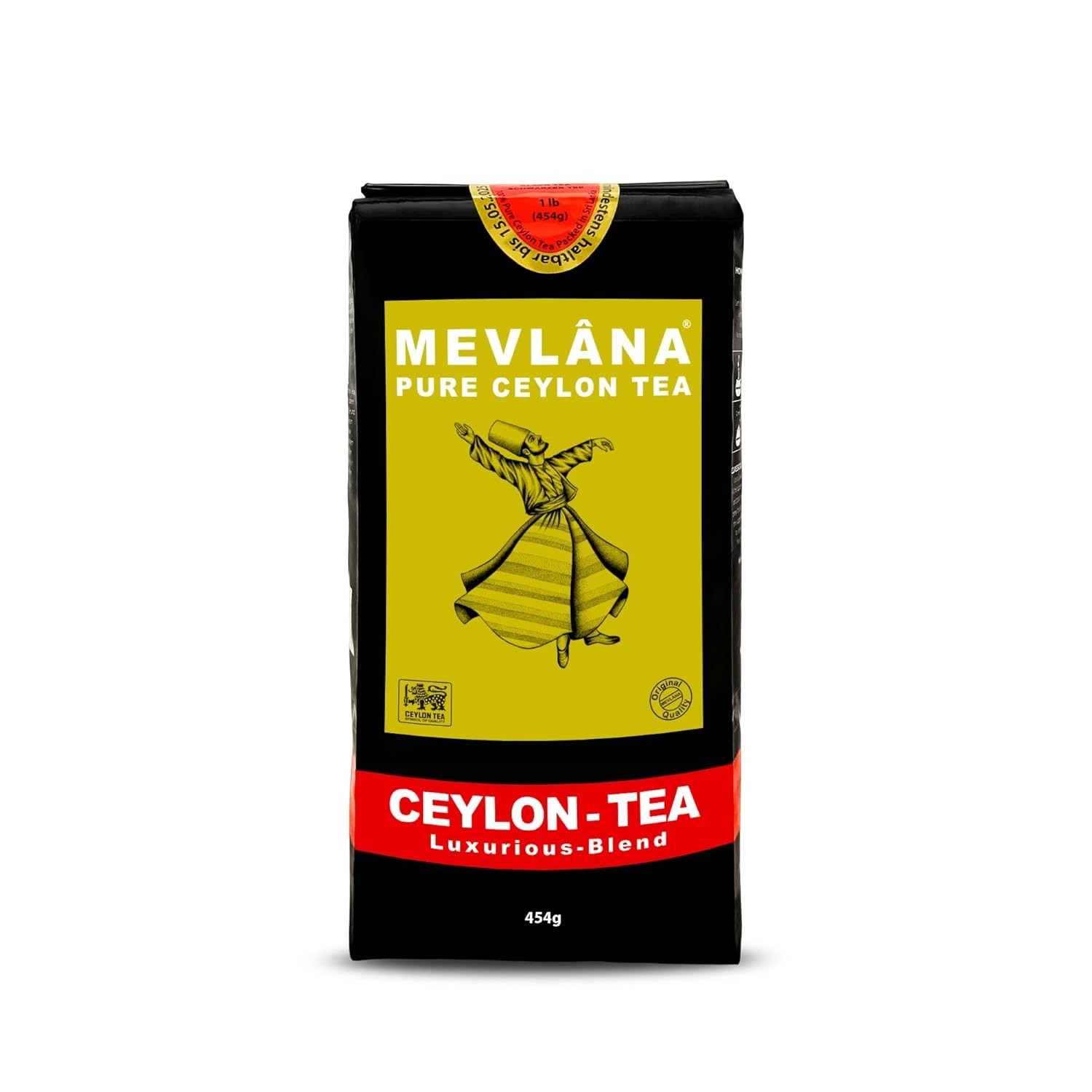 Mevlana – Pure Ceylon Loose Leaf Tea | Black Tea Leaves | Rich & Smooth Sri …