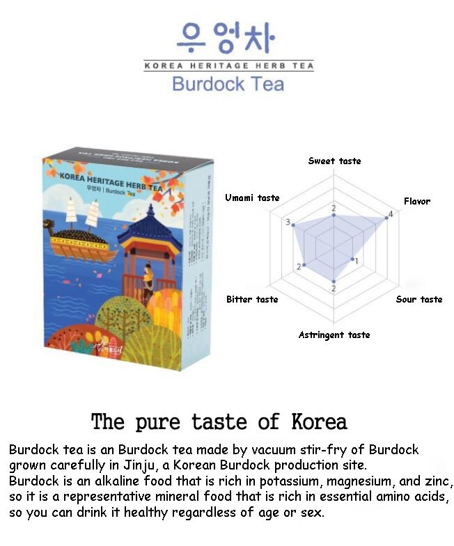 Korean traditional heritage herb tea premium gift set, nine kinds of tea arumdre