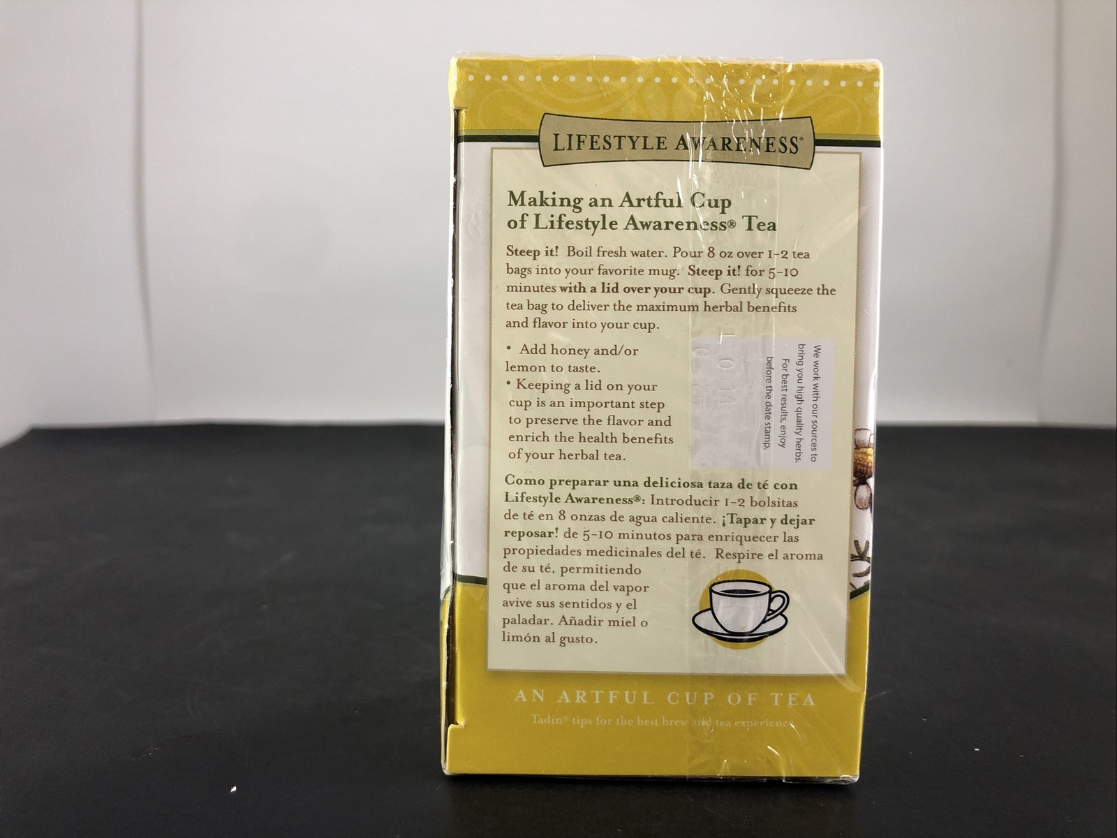 Lifestyle Awareness, Organic Chamomile Tea, Caff Free 20 tea bags(2packs)Ex1/24
