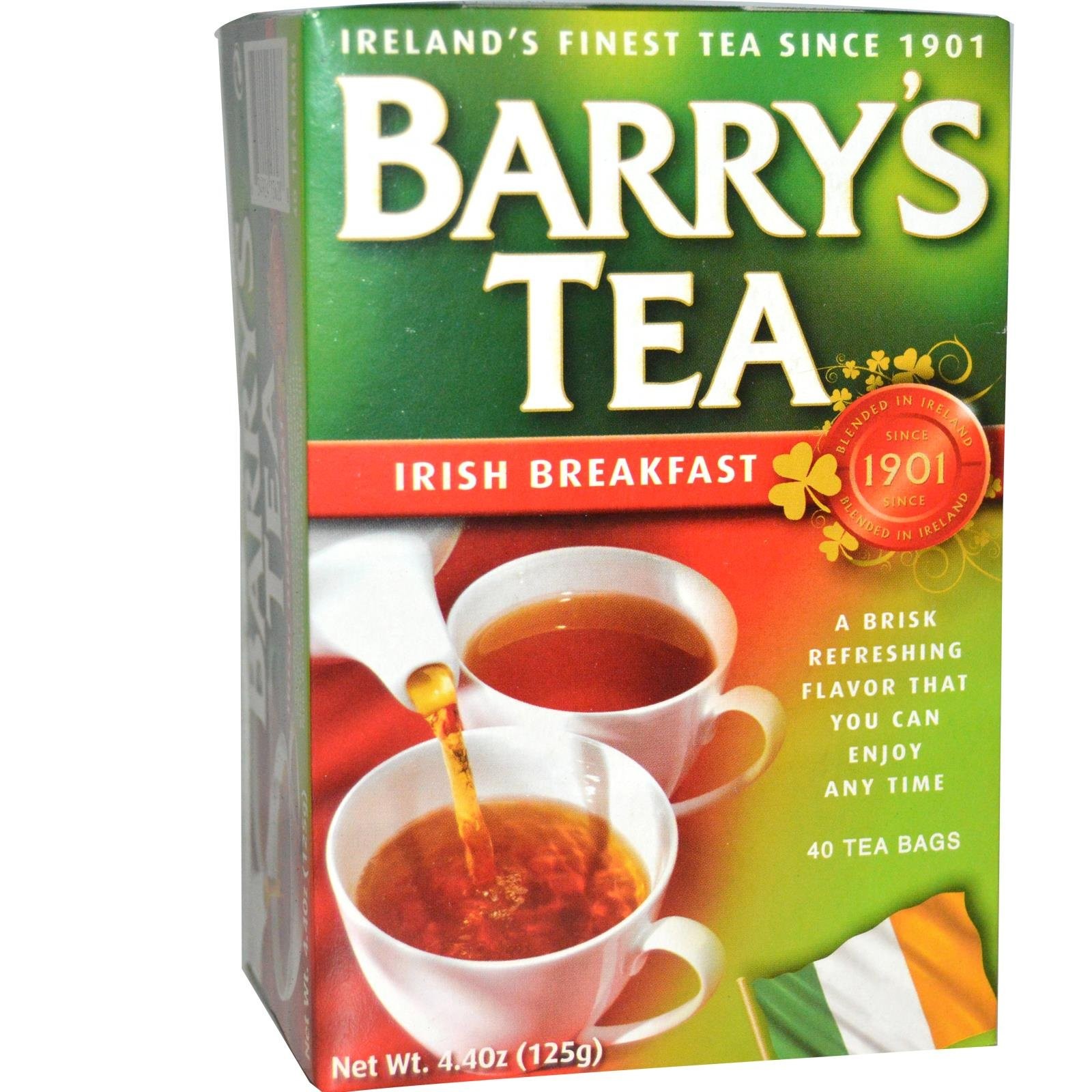 Barry’s Irish Breakfast Tea 40 Count Grocery Pack Strong Flavor Leaf Tea