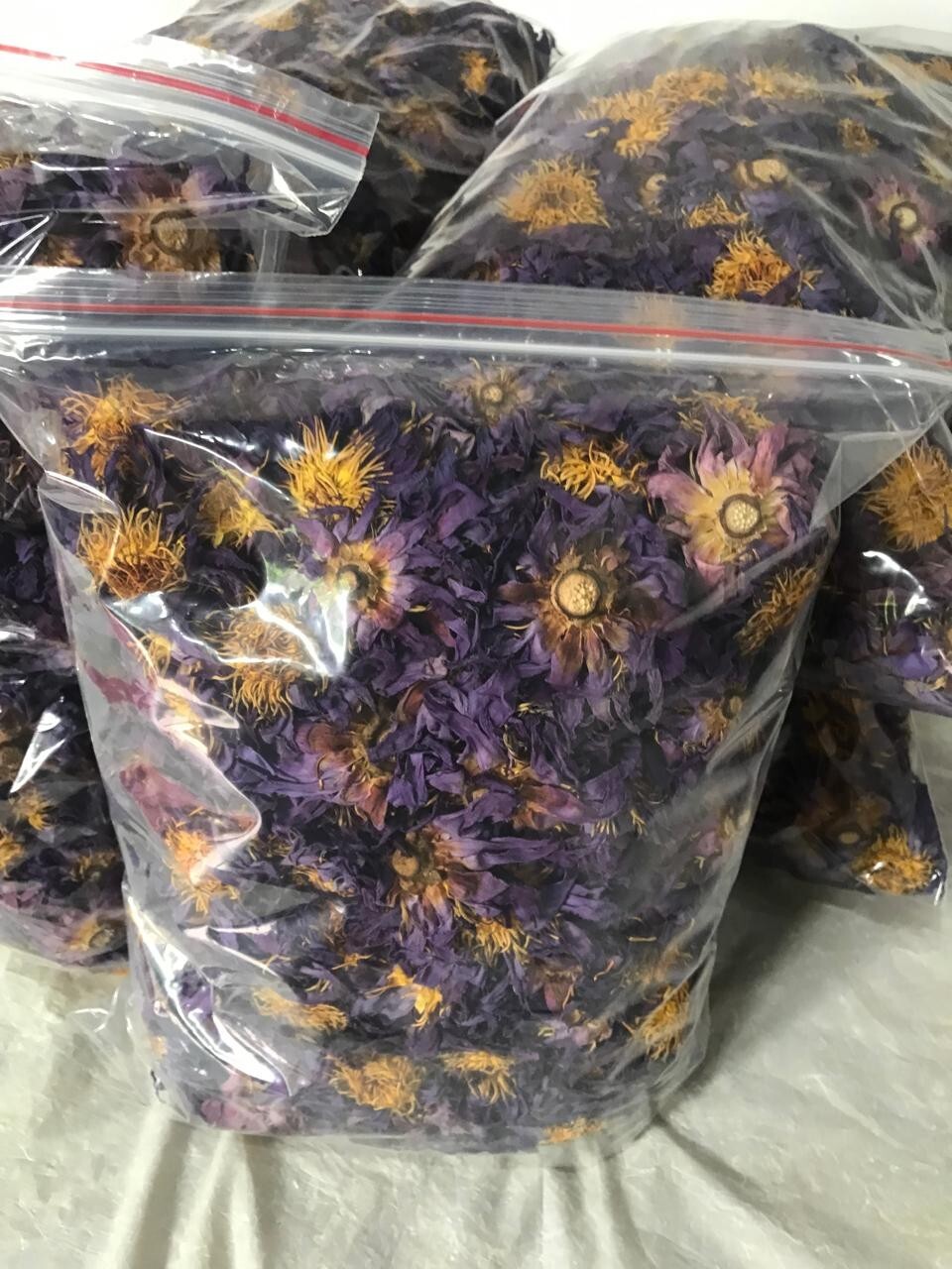 Ceylon Dried Blue Lotus 1000g Nymphaea Caerulea 100% Hand Pick Flowers Herbs Tea