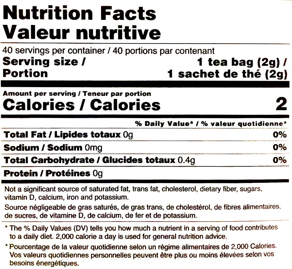 Hsu’s Root to Health American Ginseng Tea, 40 Teabags (2×20 Teabags)