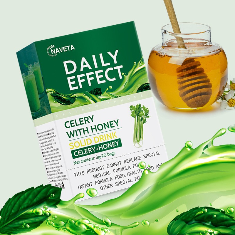 Organic Celery Juice Extract Supplement Beverage Honey Celery Powder