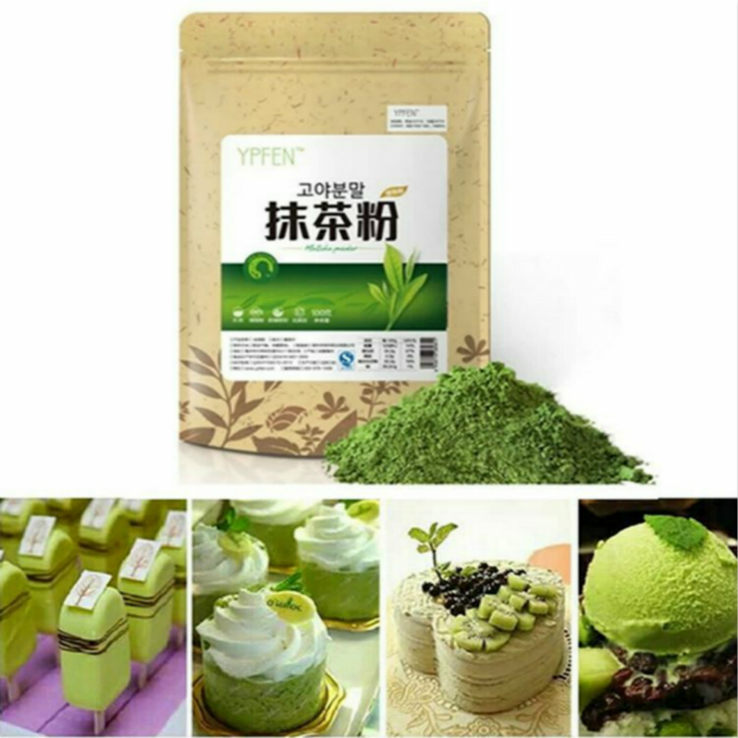 Organic Certified Quality Natural Green Food 100g Green Tea Matcha Powder Pure