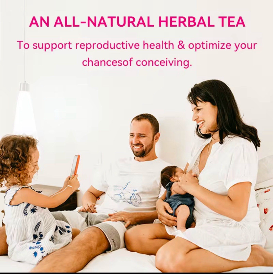 Natural Female Fertility Tea for Preconception Pregnancy Get Pregnant