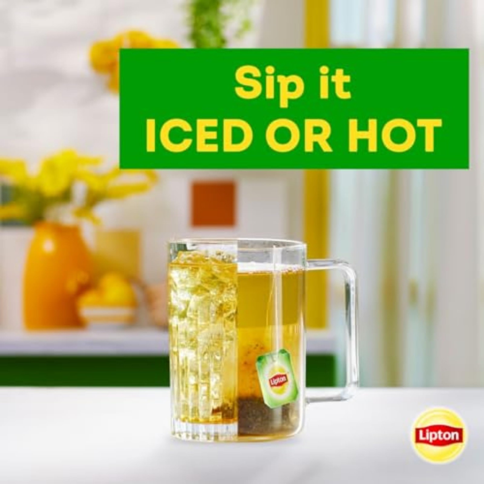 Lipton Decaf Green Tea Bags, Unsweetened Iced or Hot 240 Bags