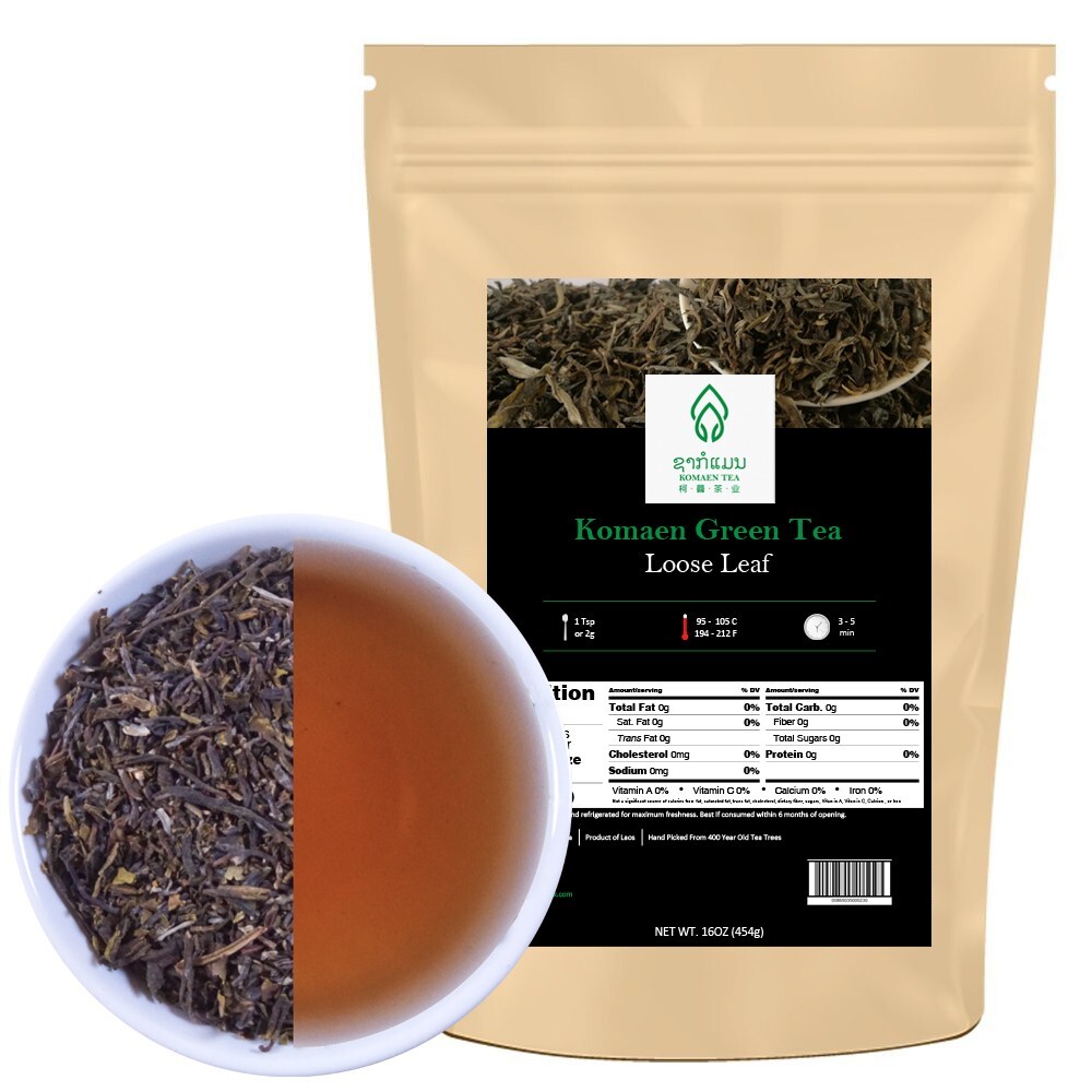 Green Tea from 400 Years Old Trees – Komaen Tea from Laos – Hand Picked
