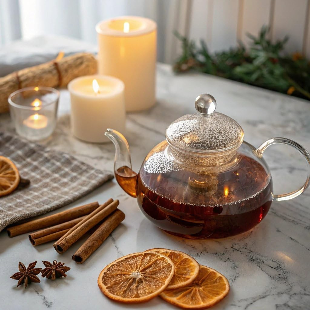 Hot Cinnamon Spice Loose Leaf Black Tea – 4 Ounces of Comforting Flavor