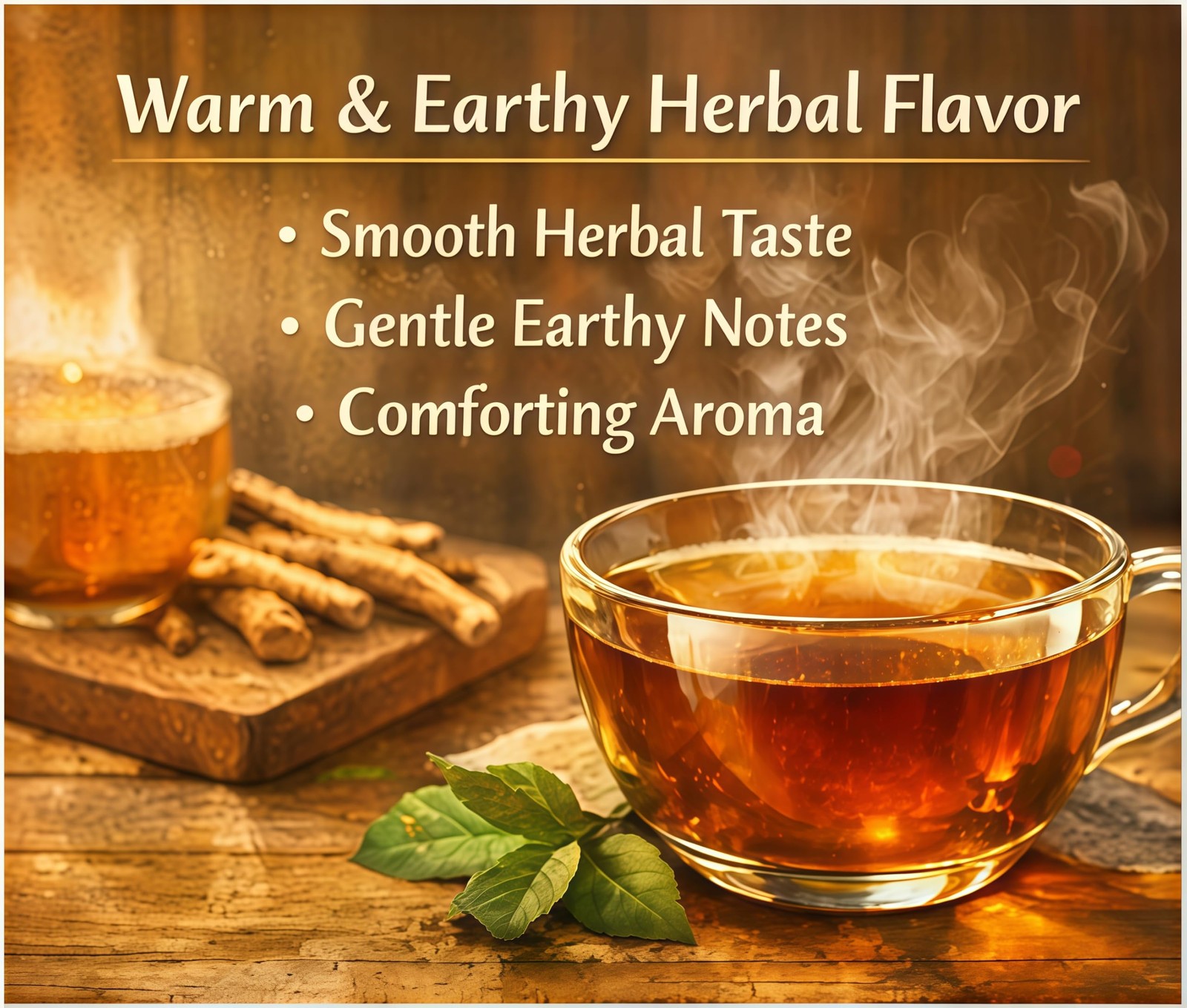 Premium Ashwagandha Root Tea Bags 65 Count, 5.04 oz Natural Adaptogen for St…