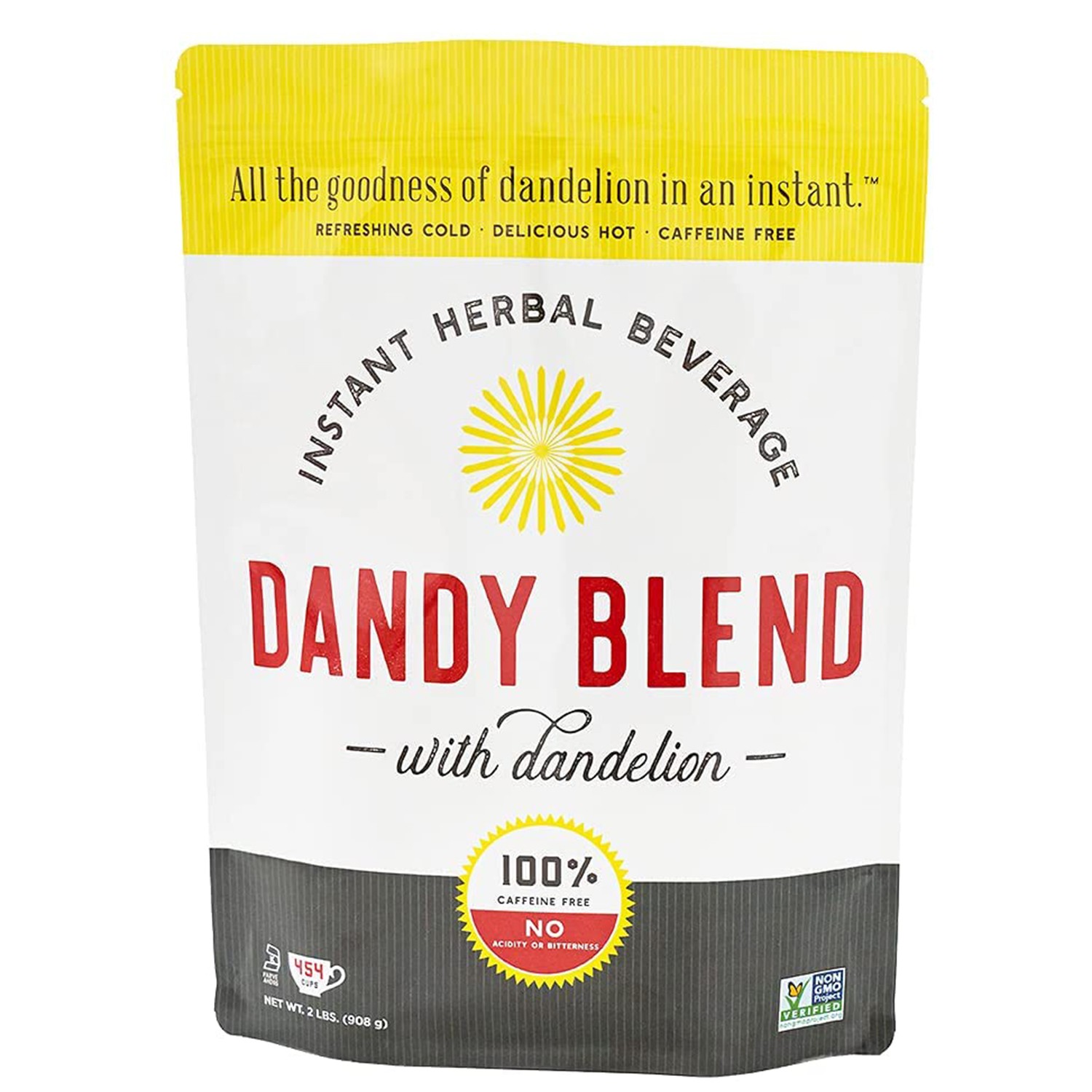Dandy Blend Instant Herbal Beverage with Dandelion, 2 lbs.