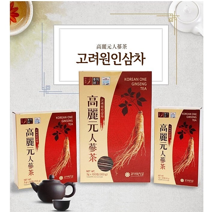 Korea Goryeowon Ginseng Tea 3g X 100bags