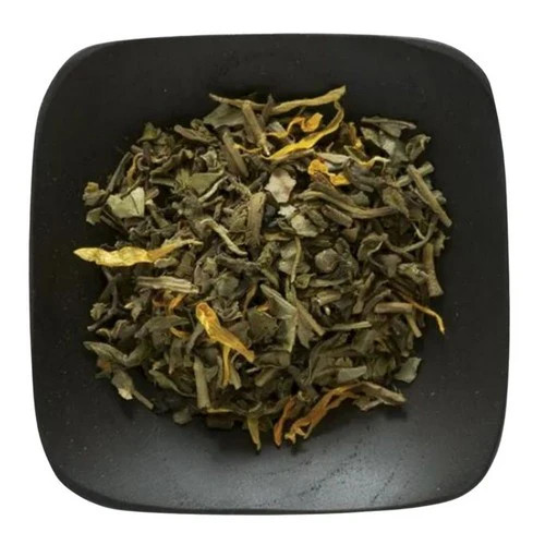 Organic CO2 Decaffeinated Mango Flavored Green Tea 1 Lb By Frontier Coop