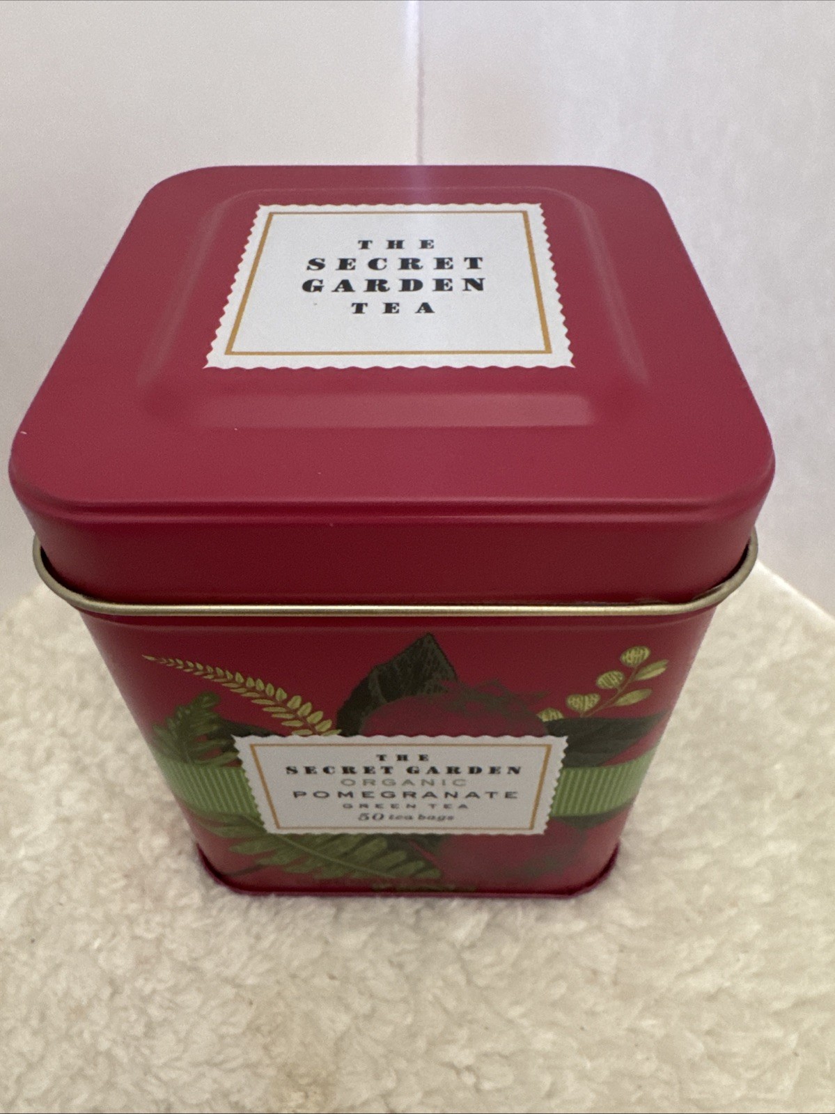 Organic Green Tea 50 Pcs Pomegranate OrganicWeight 100g