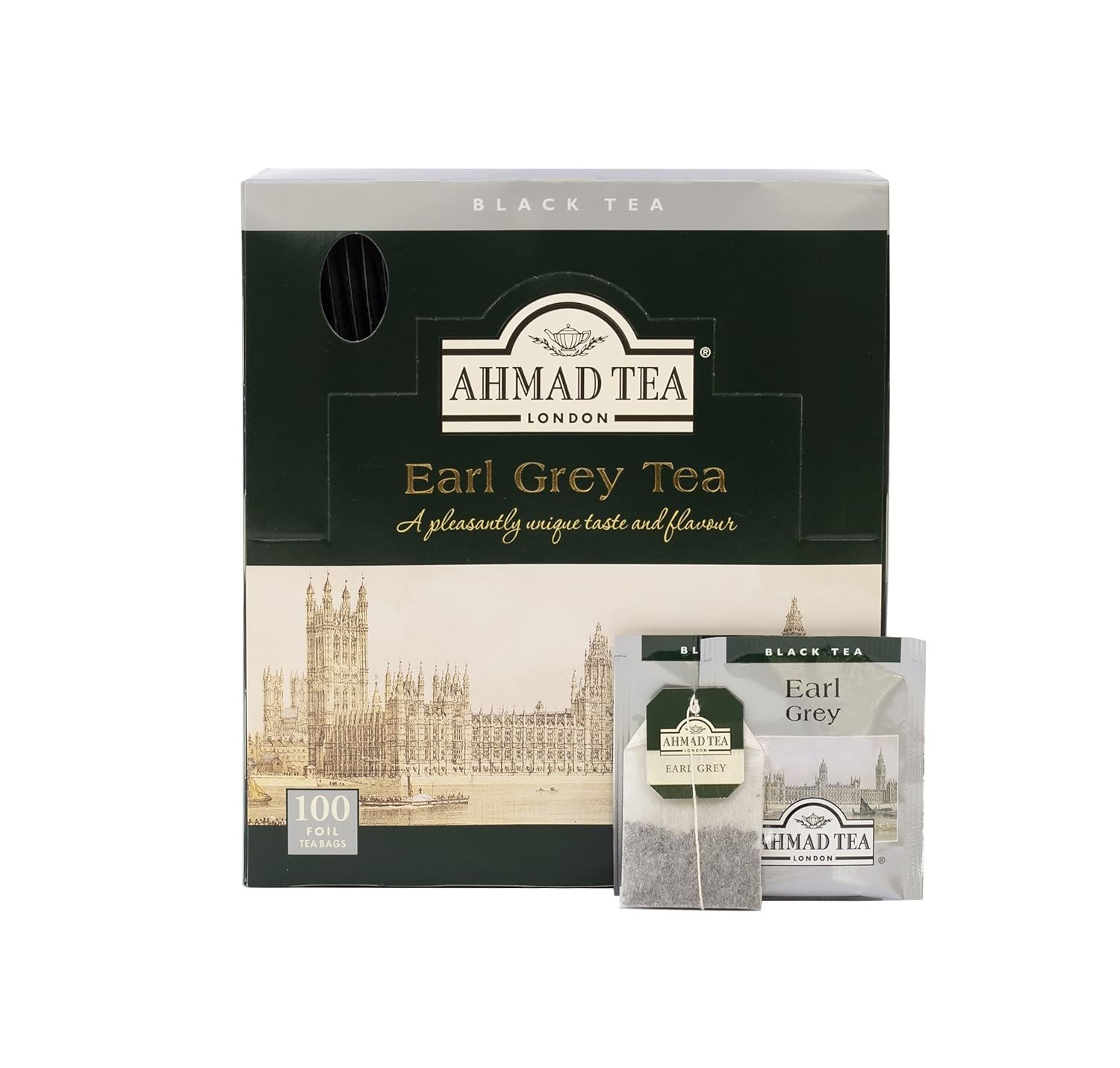 Earl Grey Foil Teabags – 100 Count, Taste & Antioxidants