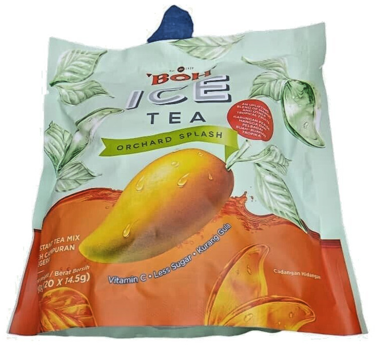 BOH Ice Tea ( Ochhard Splash ) 2 Packs + Free Gift
