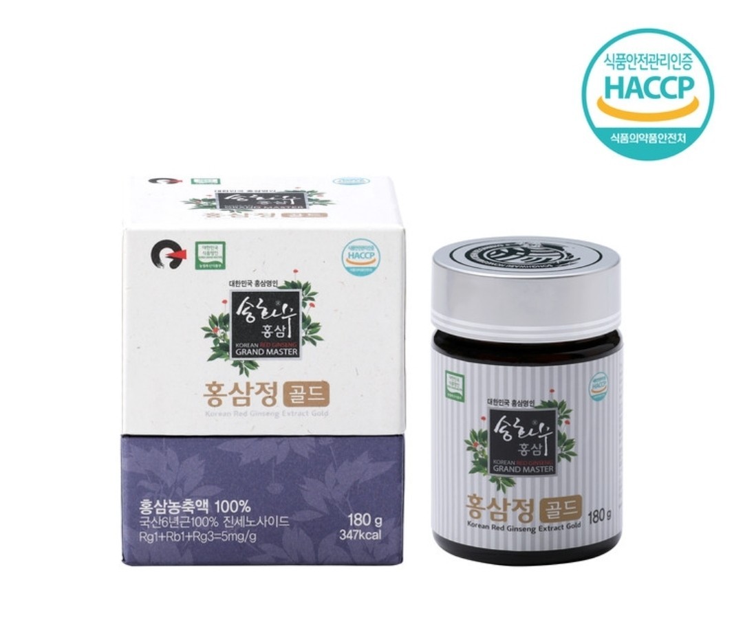 [Korean Food Grand Master] Korean 6 Years Red Ginseng Extract Gold 180g