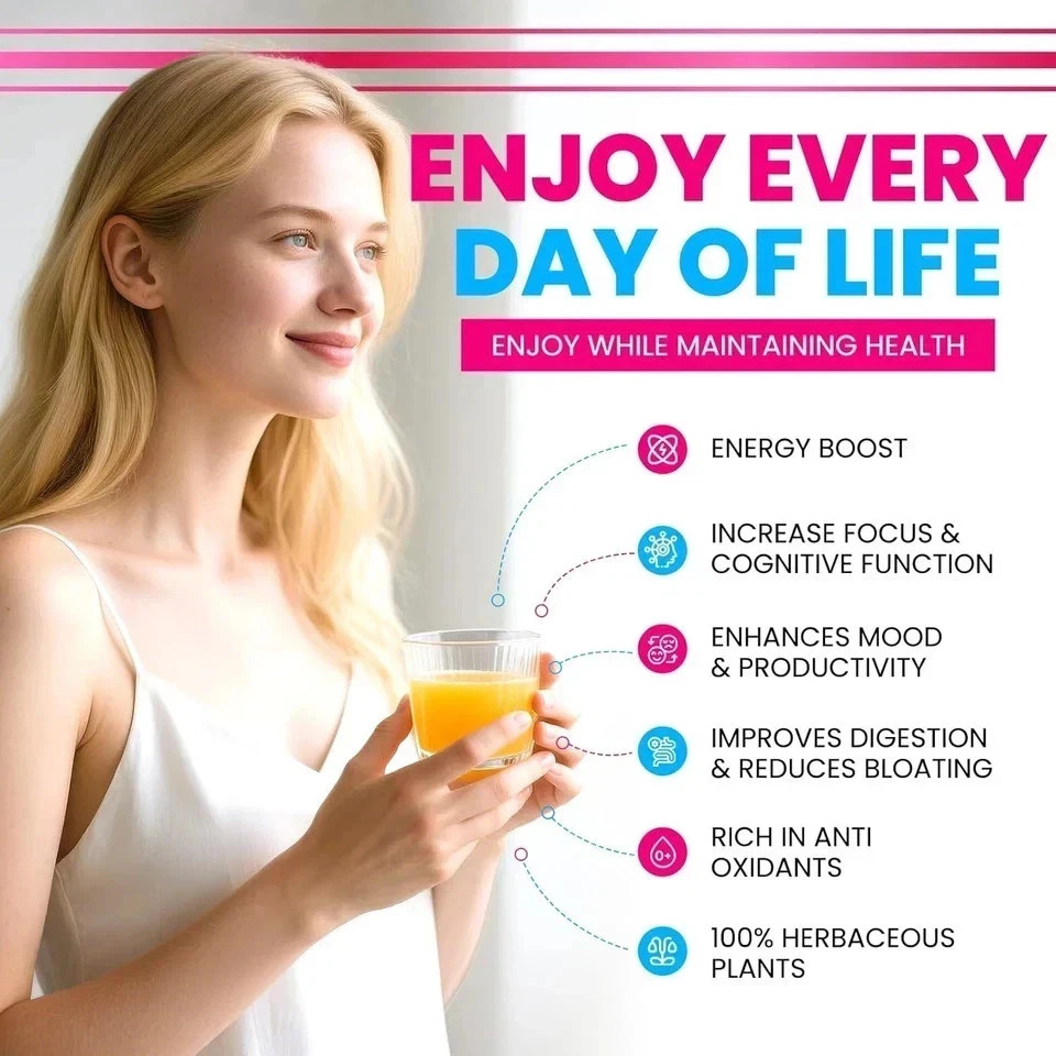 Zooone Super Yerba Instant Drink Powder | Raspberry Lemonade, 30 Servings