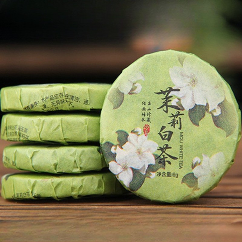 500g Dry Tea Cake Compressed Tea Yunnan Old White Tea Leaves Small Tea Cake