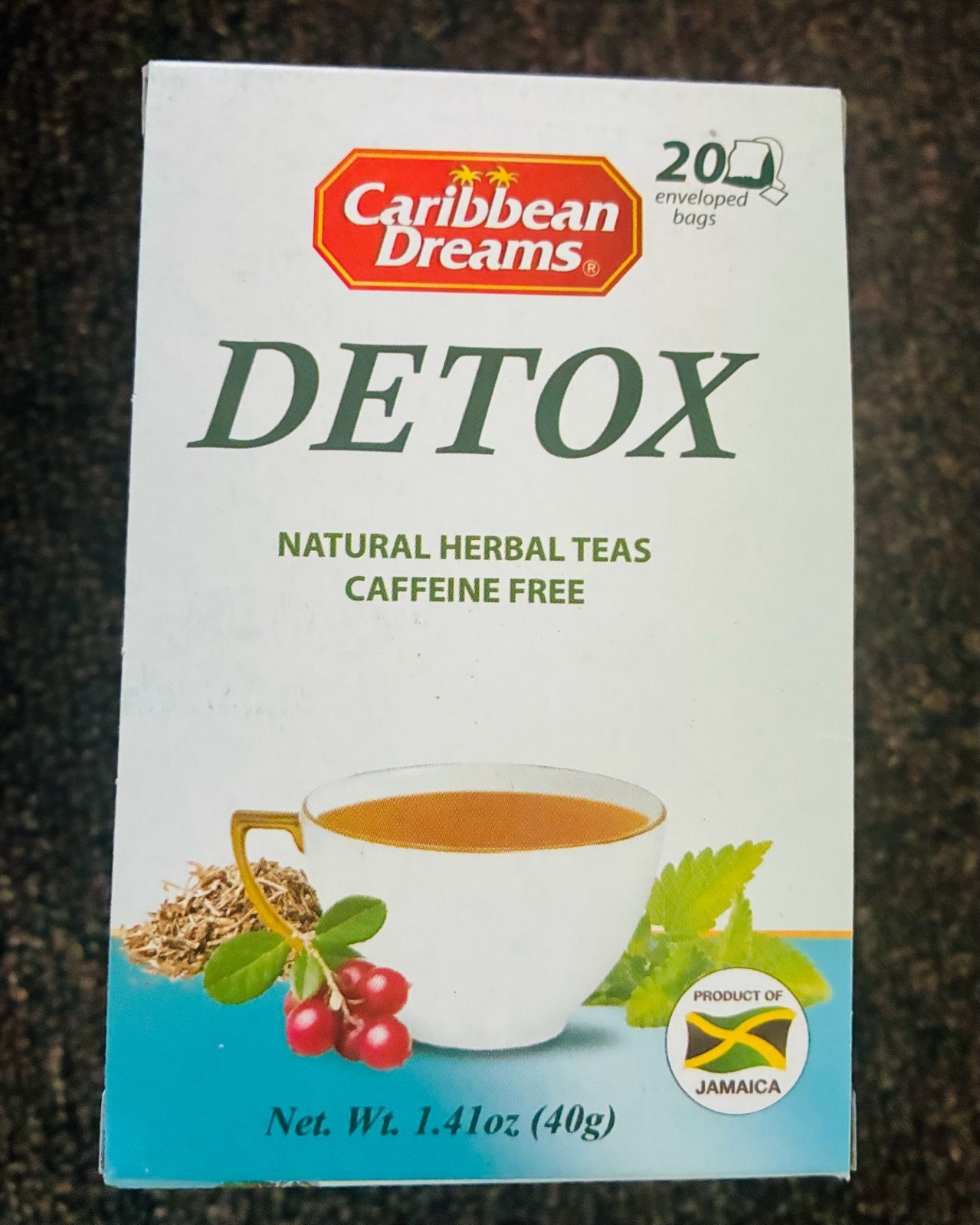 3 Ballerina Tea, Caribbean Detox Tea, Dr. Robert Slim Tea, Honey & Candle