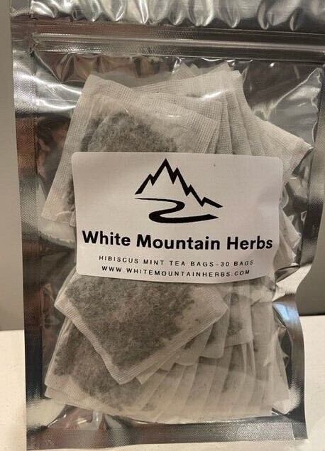 Hibiscus / Green / Chamomile / Peppermint / Senna ~ Tea Bags ~ Packed USA ~