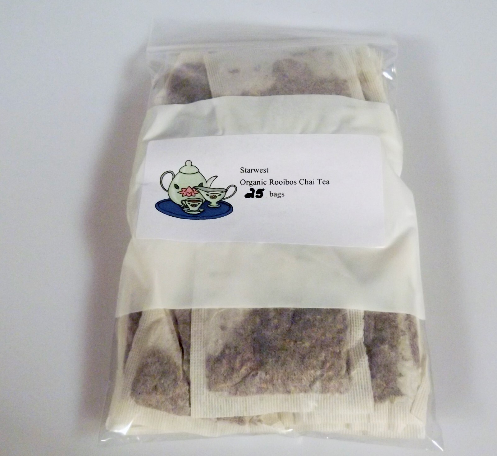 Rooibos Chai Tea Bags USDA Certified Organic Starwest Botanicals Special Blend