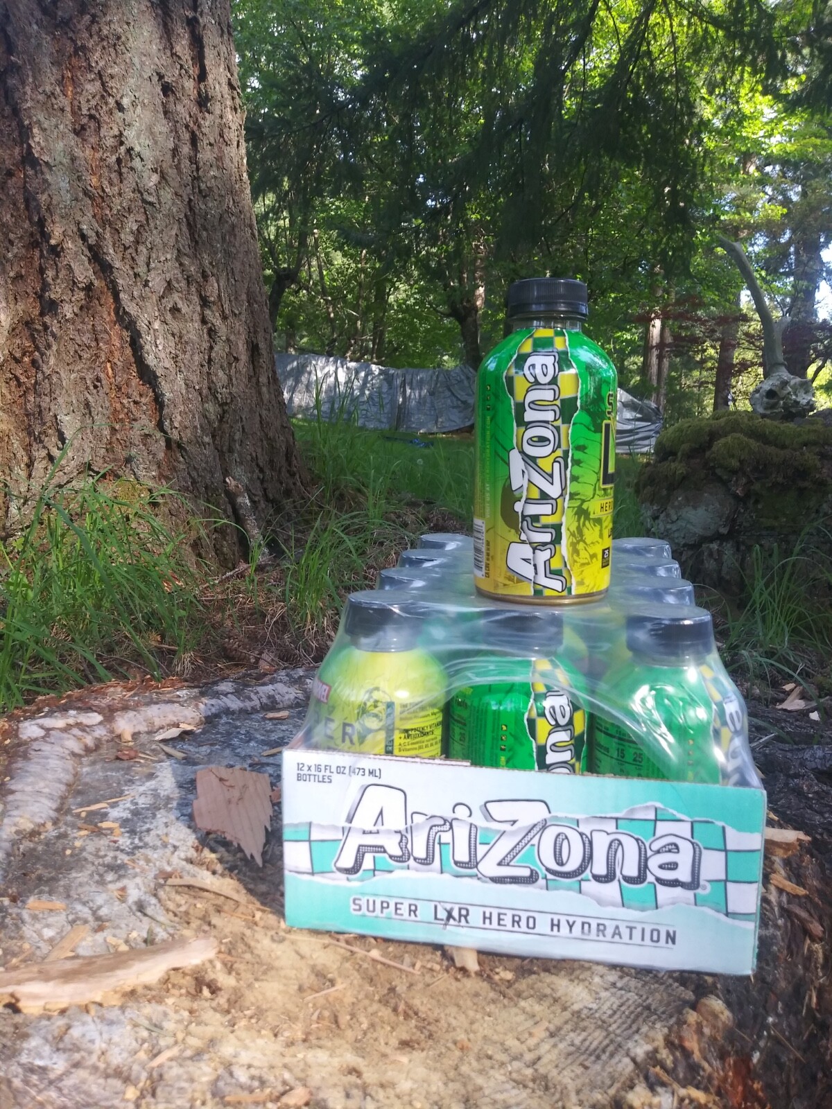 AriZona x Marvel Super LXR Hero Hydration – Citrus Lemon Lime – 16oz 12 pack