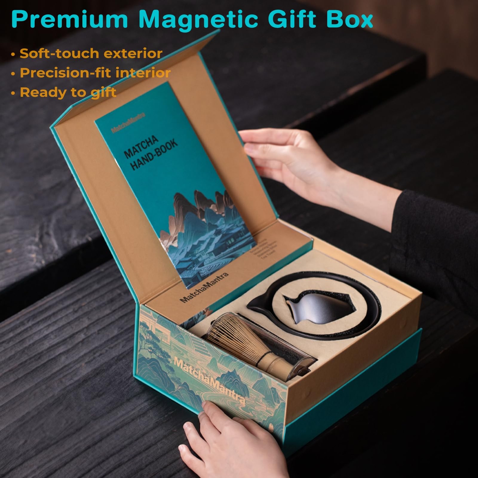 Matchamantra Premium Matcha Ceremony Set – Complete 9-Pcs Ritual Kit – Presen…