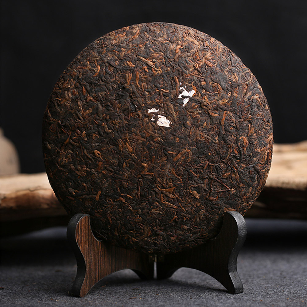 Premium Shudaizi Top Ripe Tea “Jin Zhen Gong Ting” Royal Palace Shu Puer 357g