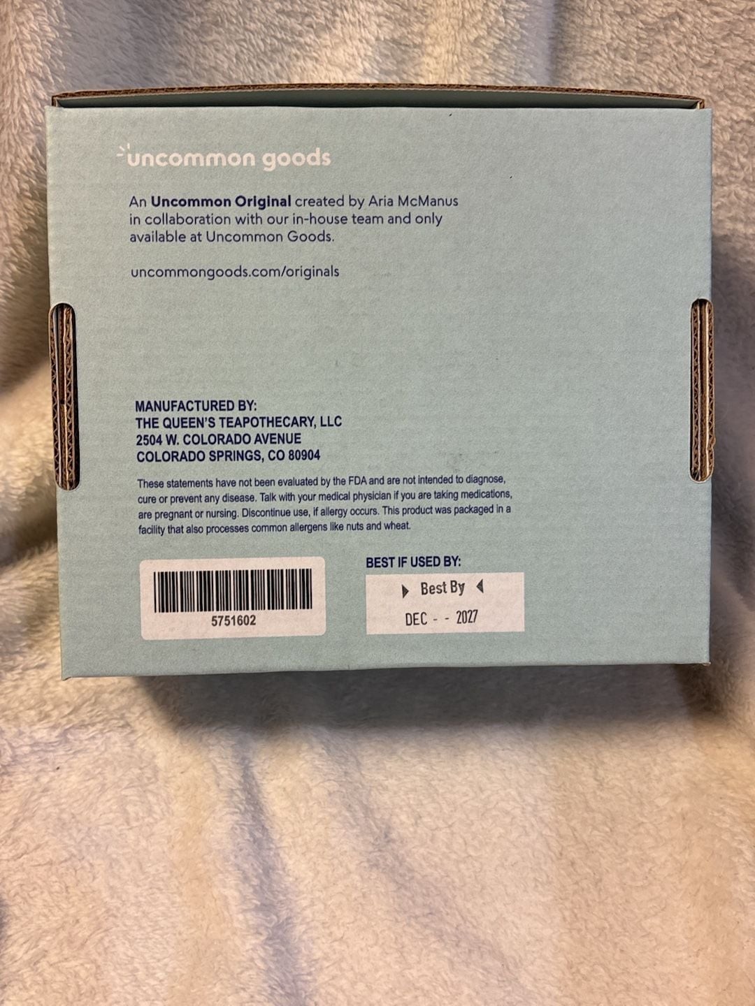 Uncommon Goods A Tea for Every Situation Organic Tea Gift Set
