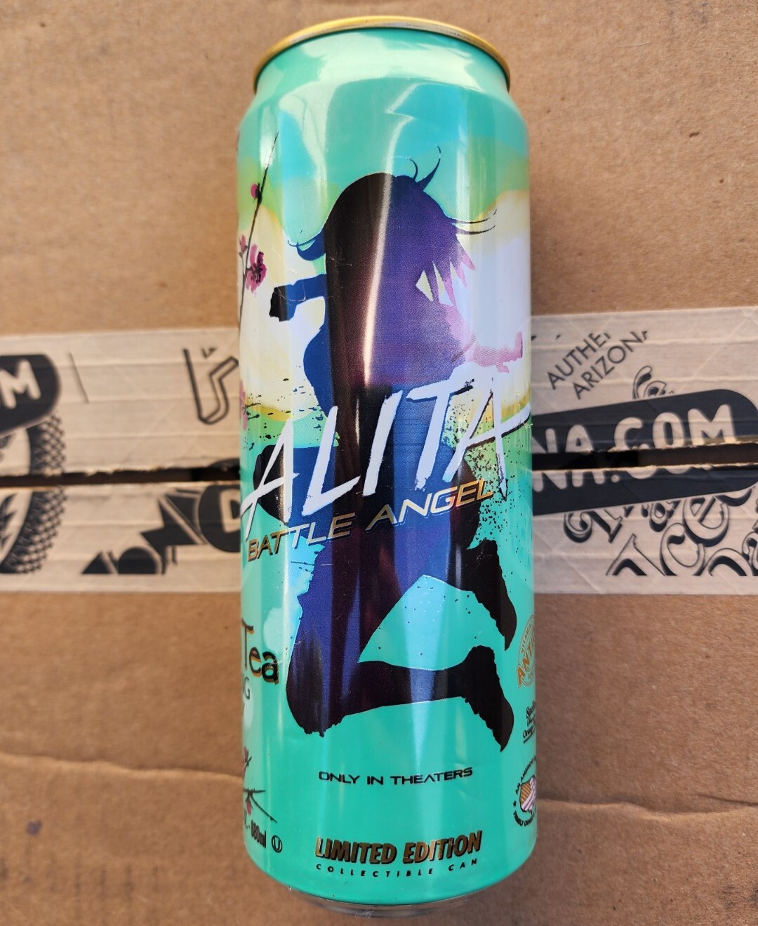 Arizona Tea – Alita Battle Angel – Limited Edition 23oz. Collectible Can x3