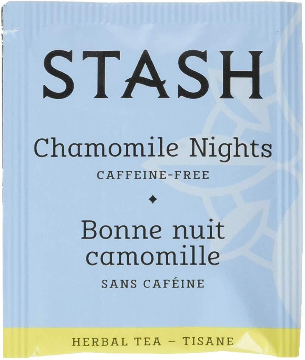 Tea Chamomile Nights Herbal Tea, Box Of 100 Tea Bags (Packaging May Vary)