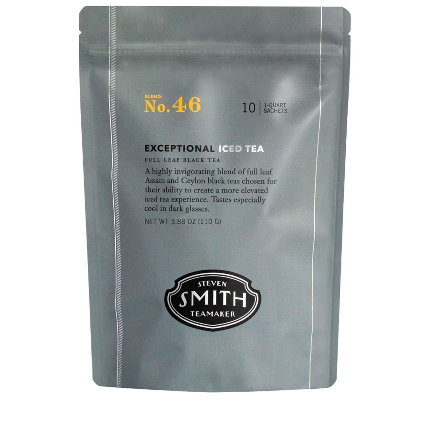 Steven Smith Teamaker Exceptional Iced Tea No. 46, Refreshing, Caffeinated, Sust