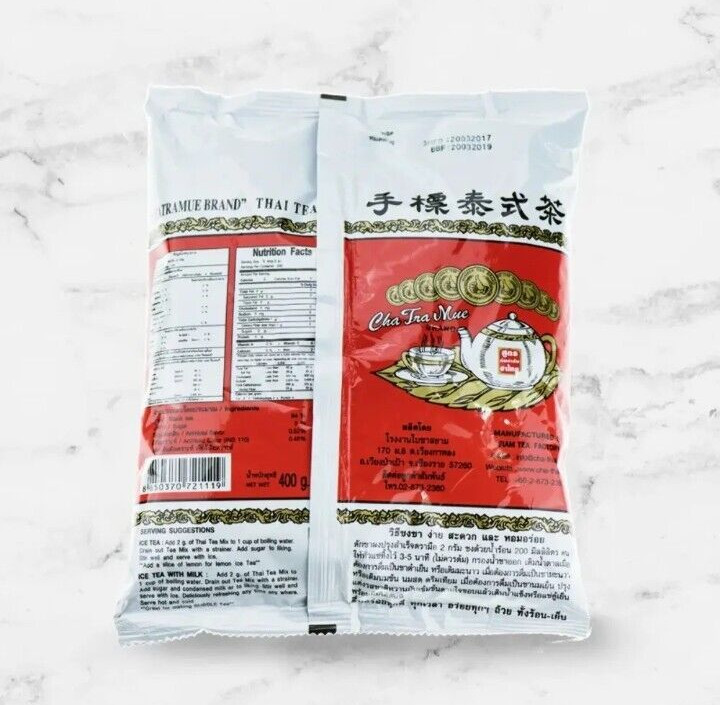Thai Tea Mix Original Cha Tra Mue 400 g.