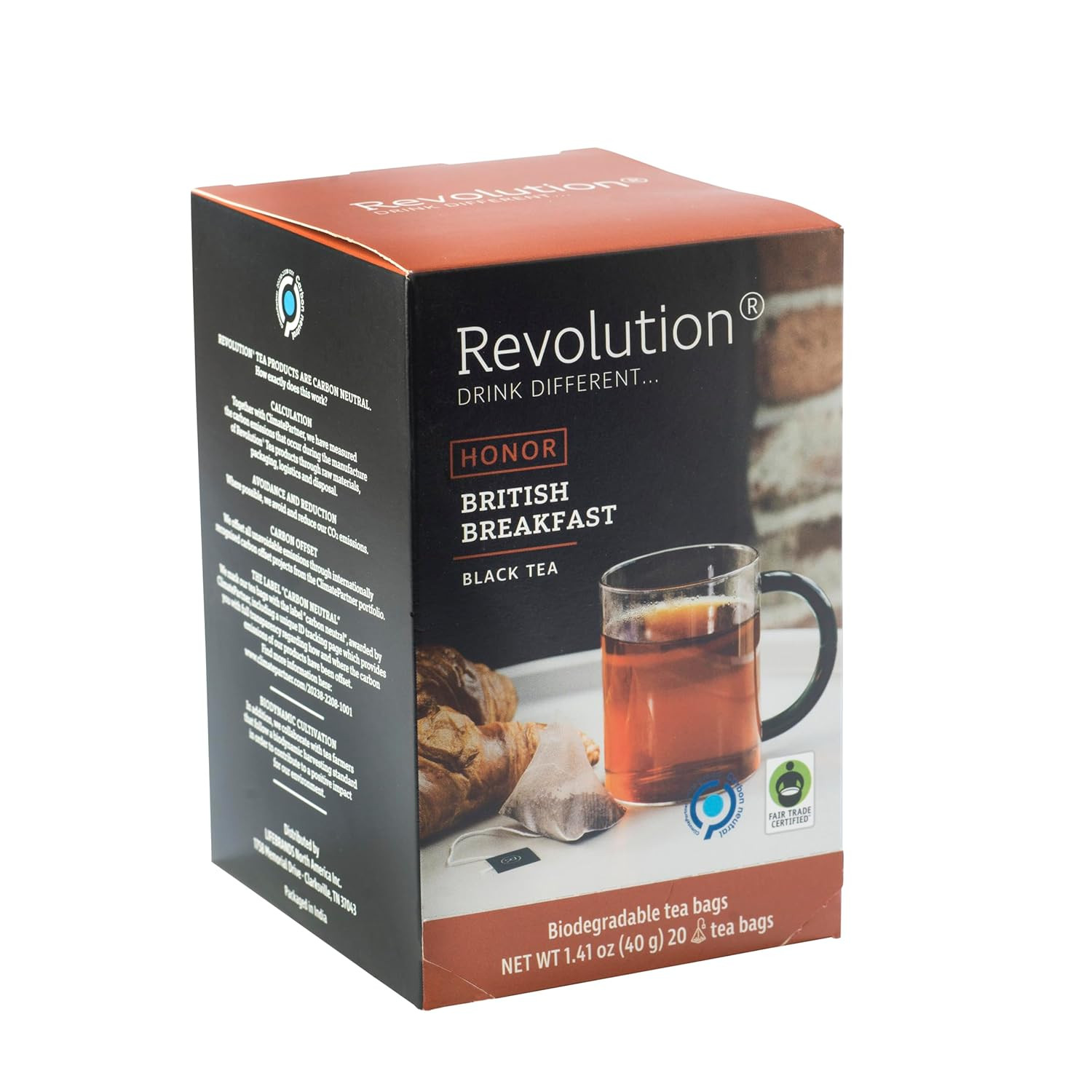 REVOLUTION TEA® English Breakfast Tea [THE ORIGINAL] – British Breakfast – Premi