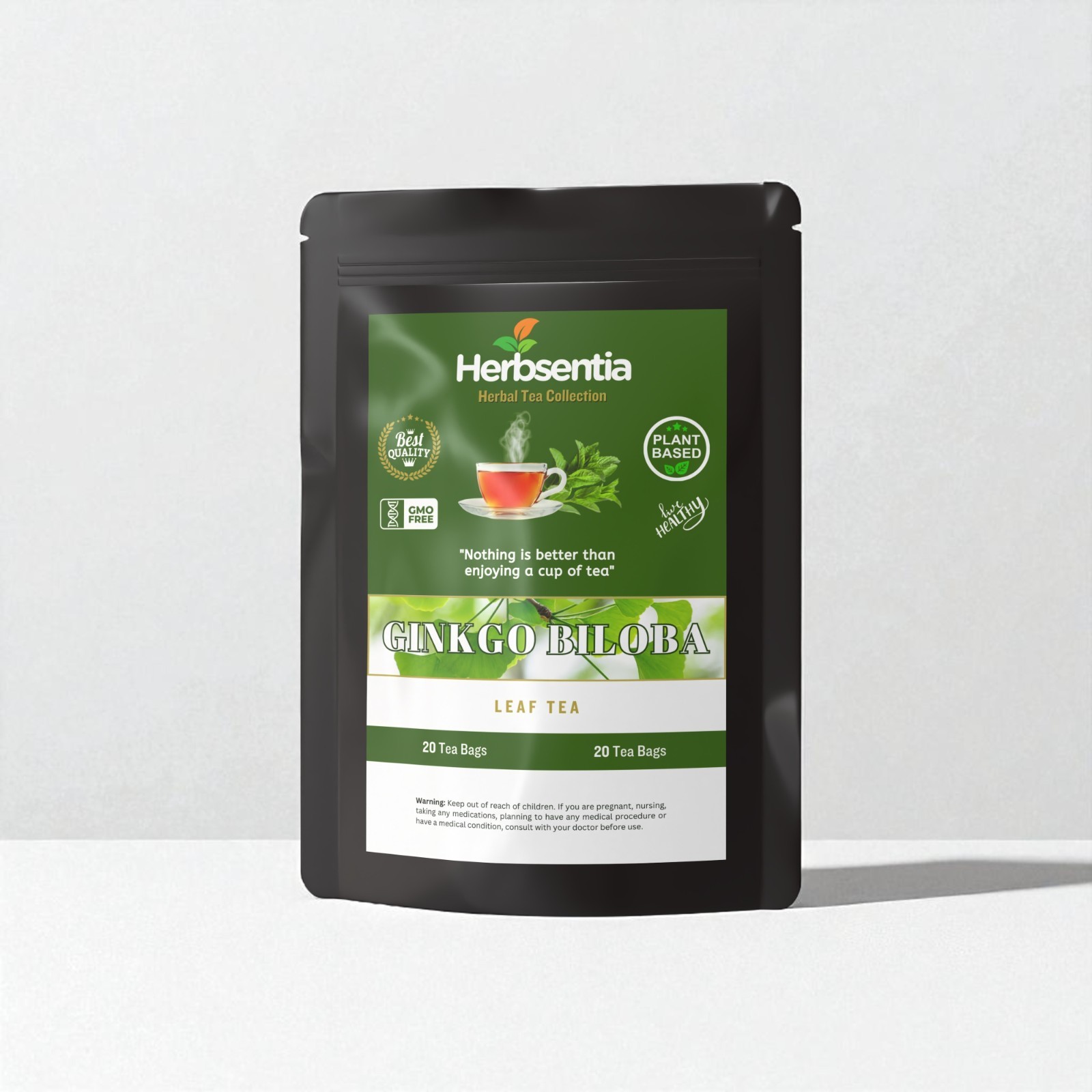 Gingko Biloba Tea – Memory and Focus