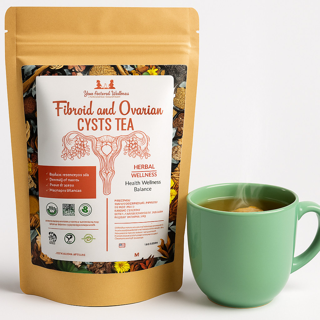 Fibroids and Ovarian Cysts TEA. POWERFUL JAMAICAN DETOX AND CLEANSE HERB TEA