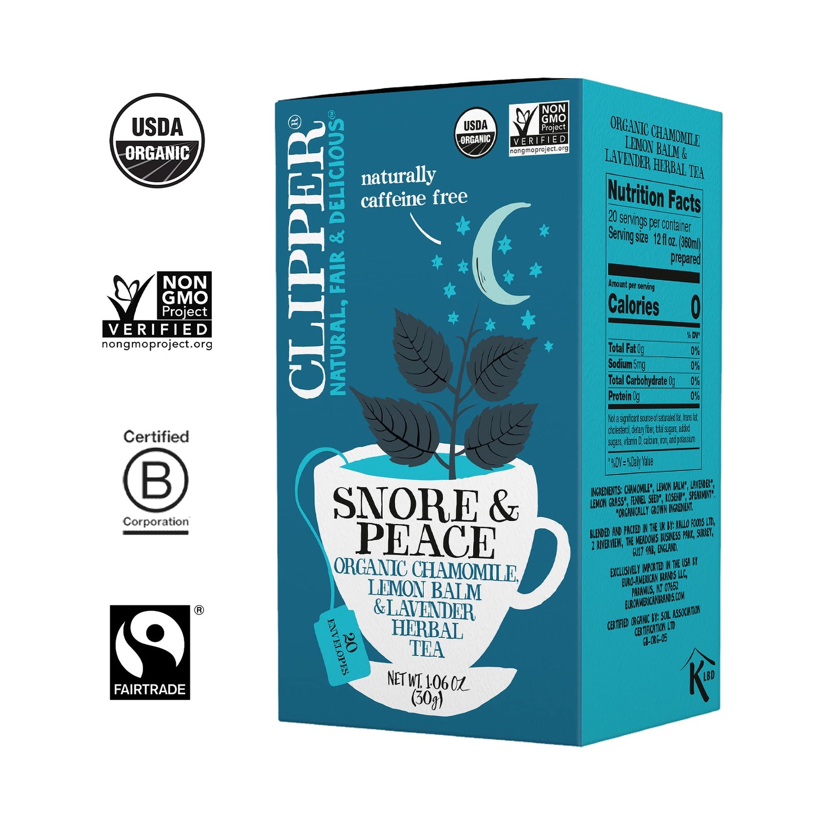 Tea Snore & Peace – 1.060 Ounce