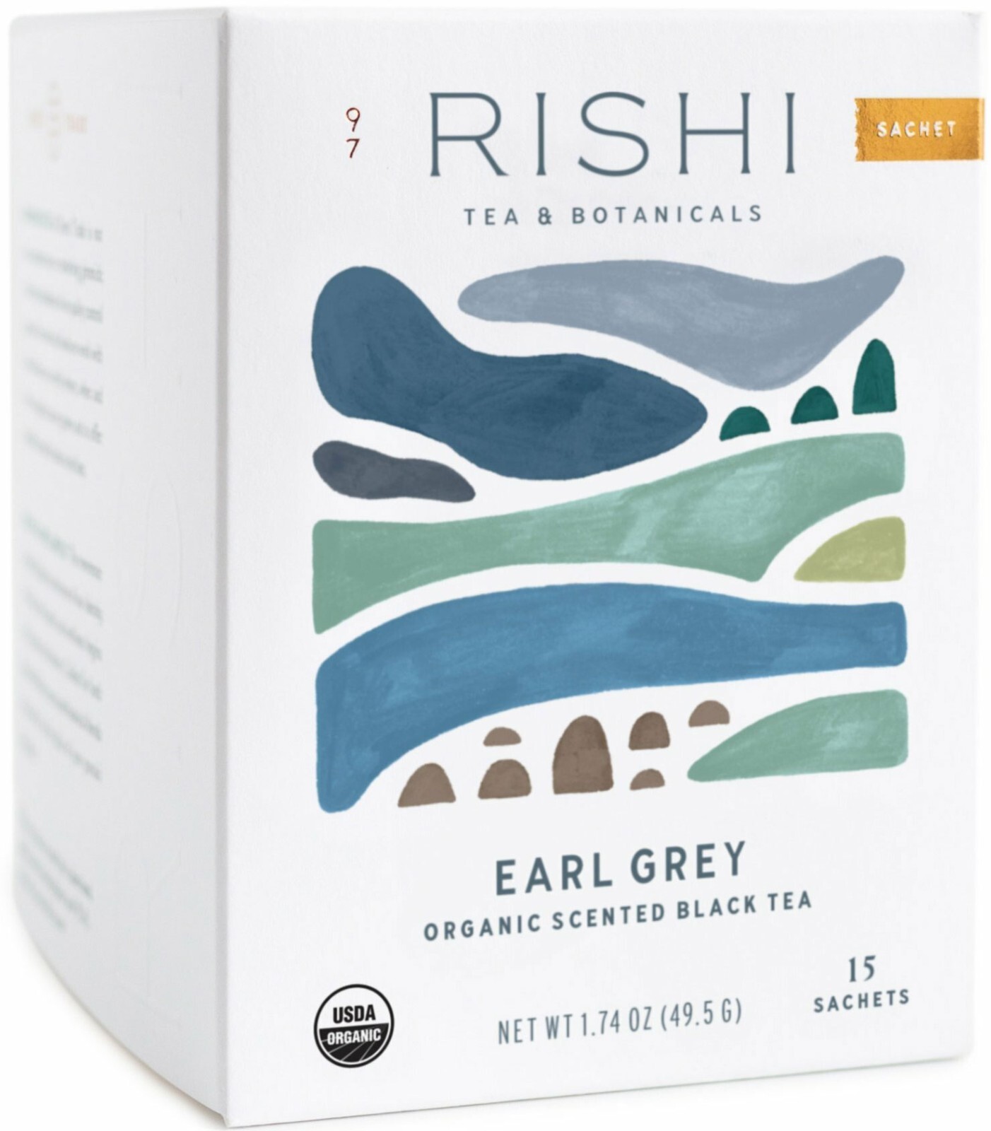 Rishi Tea Earl Grey Tea – 15 sachets (Pack of 3)